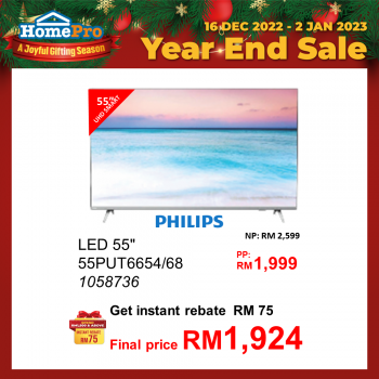 HomePro-Year-End-Sale-3-350x350 - Computer Accessories Electronics & Computers Furniture Home & Garden & Tools Home Appliances IT Gadgets Accessories Johor Kitchen Appliances Kuala Lumpur Malaysia Sales Melaka Penang Perak Selangor 