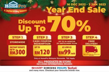 HomePro-Year-End-Sale-350x233 - Computer Accessories Electronics & Computers Furniture Home & Garden & Tools Home Decor IT Gadgets Accessories Johor Kedah Kelantan Kitchen Appliances Kuala Lumpur Melaka Negeri Sembilan Pahang Penang Perak Perlis Putrajaya Sabah Sanitary & Bathroom Sarawak Selangor Terengganu Warehouse Sale & Clearance in Malaysia 