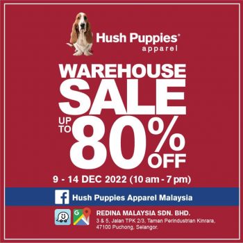 Hush-Puppies-Apparel-Warehouse-Sale-up-to-80-off-350x350 - Apparels Bags Fashion Accessories Fashion Lifestyle & Department Store Footwear Handbags Selangor Warehouse Sale & Clearance in Malaysia 