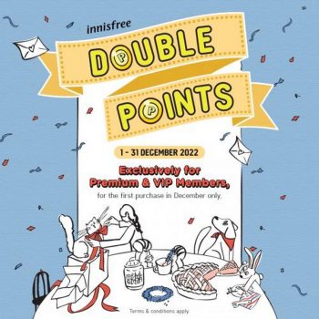 Innisfree-Members-Double-Points-Promotion-350x350 - Beauty & Health Cosmetics Johor Kedah Kelantan Kuala Lumpur Melaka Negeri Sembilan Pahang Penang Perak Perlis Personal Care Promotions & Freebies Putrajaya Sabah Sarawak Selangor Skincare Terengganu 