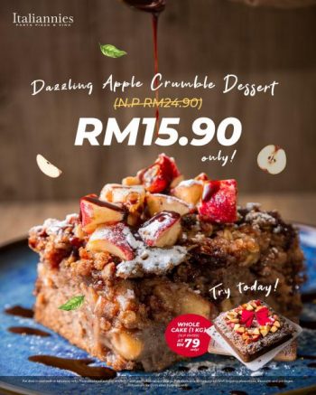 Italiannies-Year-End-Treat-Promotion-350x437 - Beverages Food , Restaurant & Pub Johor Kedah Kelantan Kuala Lumpur Melaka Negeri Sembilan Pahang Penang Perak Perlis Promotions & Freebies Putrajaya Sabah Sarawak Selangor Terengganu 