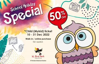 KL-Bird-Park-School-Holiday-Promotion-350x227 - Kuala Lumpur Others Promotions & Freebies Selangor 