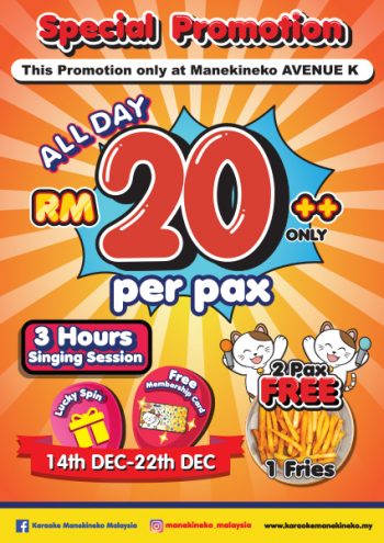 Karaoke-Manekineko-Extended-Promotion-at-Avenue-K-350x495 - Karaoke Kuala Lumpur Movie & Music & Games Promotions & Freebies Selangor 