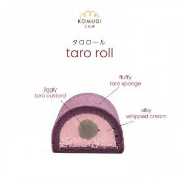 Komugi-Taro-Roll-Promo-350x350 - Beverages Food , Restaurant & Pub Johor Kedah Kelantan Kuala Lumpur Melaka Negeri Sembilan Pahang Penang Perak Perlis Promotions & Freebies Putrajaya Sabah Sarawak Selangor Terengganu 