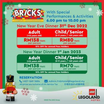 LEGOLAND-Bricks-Family-Restaurant-New-Year-Eve-New-Year-Dinner-Promotion-350x350 - Beverages Food , Restaurant & Pub Johor Others Promotions & Freebies 