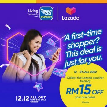 Lazada-Touch-n-Go-eWallet-New-User-Promotion-350x350 - eWallet & Digital Currency Johor Kedah Kelantan Kuala Lumpur Melaka Negeri Sembilan Others Pahang Penang Perak Perlis Promotions & Freebies Putrajaya Sabah Sarawak Selangor Terengganu 