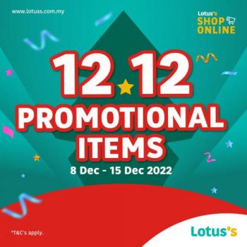 Lotuss-12.12-Promotion-350x350 - Johor Kedah Kelantan Kuala Lumpur Melaka Negeri Sembilan Pahang Penang Perak Perlis Promotions & Freebies Putrajaya Sabah Sarawak Selangor Supermarket & Hypermarket Terengganu 