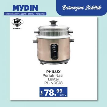 MYDIN-Electrical-Appliances-Promotion-17-350x350 - Electronics & Computers Home Appliances Johor Kedah Kelantan Kitchen Appliances Kuala Lumpur Melaka Negeri Sembilan Pahang Penang Perak Perlis Promotions & Freebies Putrajaya Sabah Sarawak Selangor Supermarket & Hypermarket Terengganu 