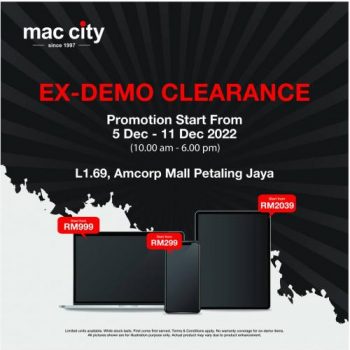Mac-City-Ex-Demo-Clearance-Sale-at-Amcorp-Mall-Petaling-Jaya-350x350 - Computer Accessories Electronics & Computers IT Gadgets Accessories Laptop Mobile Phone Selangor Tablets Warehouse Sale & Clearance in Malaysia 
