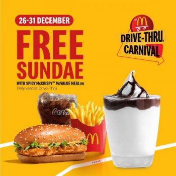 McDonalds-Drive-Thru-Carnival-Weekly-Deals-Promotion-2-1-350x350 - Beverages Fast Food Food , Restaurant & Pub Johor Kedah Kelantan Kuala Lumpur Melaka Negeri Sembilan Pahang Penang Perak Perlis Promotions & Freebies Putrajaya Sabah Sarawak Selangor Terengganu 