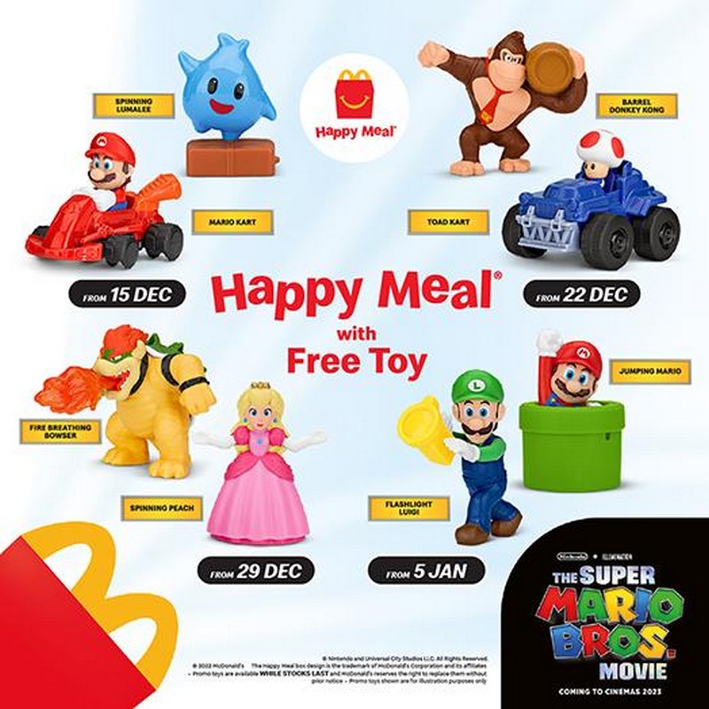 15 Dec 202211 Jan 2023 McDonald's Happy Meal Promo