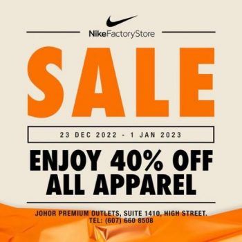 Nike-Factory-Store-Special-Sale-at-Johor-Premium-Outlets-350x350 - Apparels Fashion Accessories Fashion Lifestyle & Department Store Footwear Johor Malaysia Sales Sportswear 