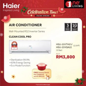 One-Living-Haier-CNY-Promotion-8-350x350 - Electronics & Computers Home Appliances Johor Kedah Kelantan Kitchen Appliances Kuala Lumpur Melaka Negeri Sembilan Online Store Pahang Penang Perak Perlis Promotions & Freebies Putrajaya Sabah Sarawak Selangor Terengganu 