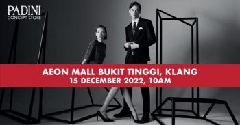 Padini-ReOpening-Promo-at-AEON-Mall-Bukit-Tinggi-Klang-350x183 - Apparels Fashion Accessories Fashion Lifestyle & Department Store Promotions & Freebies Selangor 