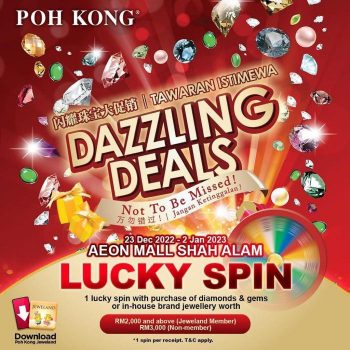 Poh-Kong-Dazzling-Deals-Promotion-at-AEON-Mall-Shah-Alam-350x350 - Gifts , Souvenir & Jewellery Jewels Promotions & Freebies Selangor 