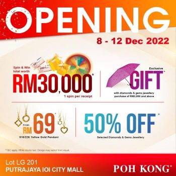 Poh-Kong-Opening-Promotion-at-IOI-City-Mall-350x350 - Gifts , Souvenir & Jewellery Jewels Promotions & Freebies Putrajaya 