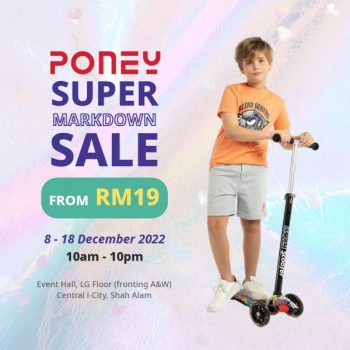 Poney-Super-Markdown-Sale-at-Central-i-City-350x350 - Baby & Kids & Parenting Children Fashion Malaysia Sales Selangor 