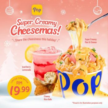 Pop-Meals-Super-Creamy-Cheesemas-Promotion-350x350 - Beverages Food , Restaurant & Pub Johor Kedah Kelantan Kuala Lumpur Melaka Negeri Sembilan Pahang Penang Perak Perlis Promotions & Freebies Putrajaya Sabah Sarawak Selangor Terengganu 
