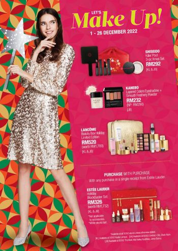 SOGO-Christmas-Make-Up-Promotion-350x495 - Beauty & Health Cosmetics Johor Kuala Lumpur Promotions & Freebies Selangor Supermarket & Hypermarket 