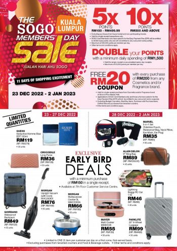 SOGO-Members-Day-Sale-Catalogue-350x495 - Kuala Lumpur Malaysia Sales Selangor Supermarket & Hypermarket 