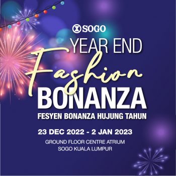 SOGO-Year-End-Fashion-Bonanza-350x350 - Apparels Fashion Accessories Fashion Lifestyle & Department Store Kuala Lumpur Promotions & Freebies Selangor 