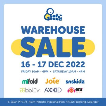 Safe-n-Sound-Warehouse-Sale-350x350 - Baby & Kids & Parenting Babycare Selangor Warehouse Sale & Clearance in Malaysia 