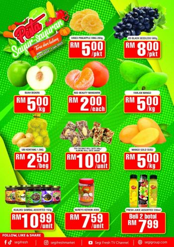 Segi-Fresh-Pesta-Sayur-Sayuran-Promotion-1-350x495 - Johor Kedah Kelantan Kuala Lumpur Melaka Negeri Sembilan Pahang Penang Perak Perlis Promotions & Freebies Putrajaya Sabah Sarawak Selangor Supermarket & Hypermarket Terengganu 