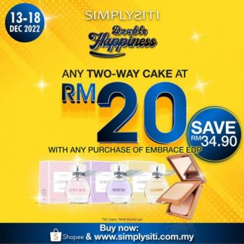 Simplysiti-Double-Happiness-Promotion-1-350x350 - Beauty & Health Cosmetics Fragrances Johor Kedah Kelantan Kuala Lumpur Melaka Negeri Sembilan Pahang Penang Perak Perlis Personal Care Promotions & Freebies Putrajaya Sabah Sarawak Selangor Terengganu 