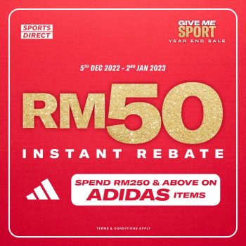 Sports-Direct-Adidas-Give-Me-Sport-Year-End-Sale-350x350 - Apparels Fashion Accessories Fashion Lifestyle & Department Store Footwear Johor Kedah Kelantan Kuala Lumpur Malaysia Sales Melaka Negeri Sembilan Online Store Pahang Penang Perak Perlis Putrajaya Sabah Sarawak Selangor Terengganu 