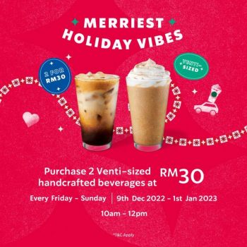 Starbucks-2-Venti-Sized-Handcrafted-Beverages-for-RM30-Promotion-350x350 - Beverages Food , Restaurant & Pub Johor Kedah Kelantan Kuala Lumpur Melaka Negeri Sembilan Pahang Penang Perak Perlis Promotions & Freebies Putrajaya Sabah Sarawak Selangor Terengganu 