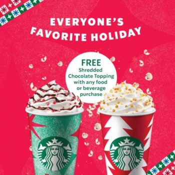 Starbucks-Holiday-Treats-Promotion-1-350x349 - Beverages Food , Restaurant & Pub Johor Kedah Kelantan Kuala Lumpur Melaka Negeri Sembilan Pahang Penang Perak Perlis Promotions & Freebies Putrajaya Sabah Sarawak Selangor Terengganu 