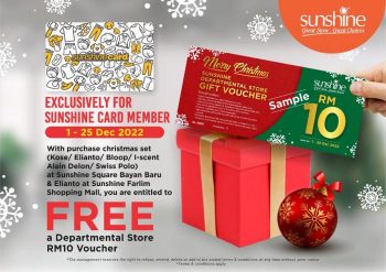 Sunshine-Christmas-Set-Free-RM10-Voucher-Promotion-350x247 - Penang Promotions & Freebies Supermarket & Hypermarket 
