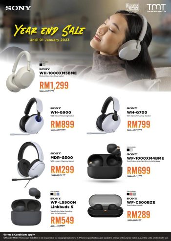 TMT-Sony-Year-End-Promotion-350x495 - Audio System & Visual System Electronics & Computers IT Gadgets Accessories Johor Kedah Kelantan Kuala Lumpur Melaka Negeri Sembilan Online Store Pahang Penang Perak Perlis Promotions & Freebies Putrajaya Sabah Sarawak Selangor Terengganu 