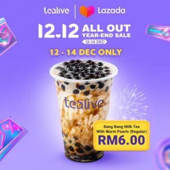 Tealive-Lazada-12.12-Sale-4-350x350 - Beverages Food , Restaurant & Pub Johor Kedah Kelantan Kuala Lumpur Malaysia Sales Melaka Negeri Sembilan Online Store Pahang Penang Perak Perlis Putrajaya Sabah Sarawak Selangor Terengganu 