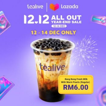 Tealive-Lazada-12.12-Sale-5-350x350 - Beverages Food , Restaurant & Pub Johor Kedah Kelantan Kuala Lumpur Malaysia Sales Melaka Negeri Sembilan Online Store Pahang Penang Perak Perlis Putrajaya Sabah Sarawak Selangor Terengganu 