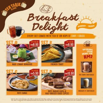 Teh-Tarik-Place-Breakfast-Delight-Promotion-350x350 - Beverages Food , Restaurant & Pub Kuala Lumpur Promotions & Freebies Selangor 