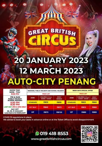 The-Great-British-Circus-Set-To-Bring-Magic-and-Excitement-To-Auto-City-Penang-350x497 - Events & Fairs Penang Sales Happening Now In Malaysia 