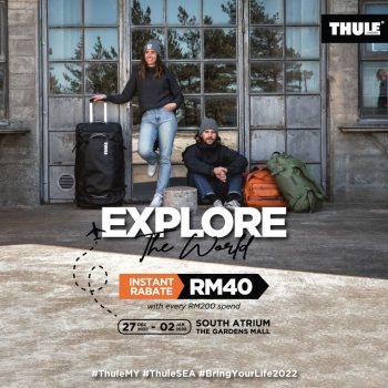 Thule-Special-Deal-at-Isetan-350x350 - Apparels Bags Fashion Accessories Fashion Lifestyle & Department Store Kuala Lumpur Promotions & Freebies Selangor 