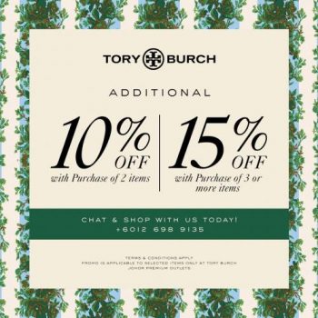 Tory-Burch-Special-Sale-at-Johor-Premium-Outlets-350x350 - Bags Fashion Accessories Fashion Lifestyle & Department Store Footwear Johor Malaysia Sales 