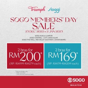 Triumph-Sloggi-Members-Day-Sale-350x350 - Fashion Accessories Fashion Lifestyle & Department Store Johor Kuala Lumpur Lingerie Malaysia Sales Selangor Underwear 