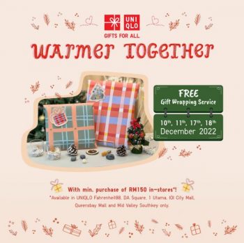 Uniqlo-Free-Gift-Wrapping-Service-Promotion-350x349 - Apparels Fashion Accessories Fashion Lifestyle & Department Store Johor Kuala Lumpur Promotions & Freebies Selangor 