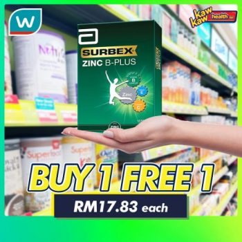 Watsons-Buy-1-Free-1-Promotion-1-350x350 - Beauty & Health Cosmetics Fragrances Hair Care Health Supplements Johor Kedah Kelantan Kuala Lumpur Melaka Negeri Sembilan Pahang Penang Perak Perlis Personal Care Promotions & Freebies Putrajaya Sabah Sarawak Selangor Skincare Terengganu 