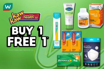 Watsons-Buy-1-Free-1-Promotion-350x233 - Beauty & Health Cosmetics Fragrances Hair Care Health Supplements Johor Kedah Kelantan Kuala Lumpur Melaka Negeri Sembilan Pahang Penang Perak Perlis Personal Care Promotions & Freebies Putrajaya Sabah Sarawak Selangor Skincare Terengganu 