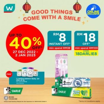 Watsons-Darlie-Promotion-350x350 - Beauty & Health Cosmetics Health Supplements Johor Kedah Kelantan Kuala Lumpur Melaka Negeri Sembilan Online Store Pahang Penang Perak Perlis Personal Care Promotions & Freebies Putrajaya Sabah Sarawak Selangor Terengganu 