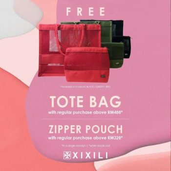 Xixili-Free-Tote-Bag-Promotion-at-Bangsar-Village-350x350 - Fashion Accessories Fashion Lifestyle & Department Store Kuala Lumpur Lingerie Promotions & Freebies Selangor Underwear 