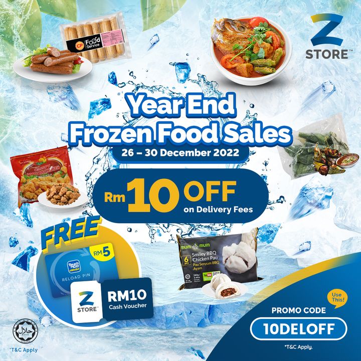 Frozen food sale offers