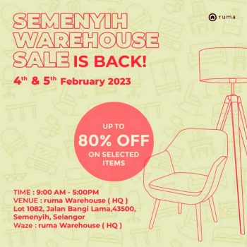 2023-Ruma-Warehouse-Sale-Furniture-Clearance-Discounts-Semenyih-Malaysia-Jualan-Gudang-Perabot-350x350 - Furniture Home & Garden & Tools Home Decor Kuala Lumpur Mattress Office Furniture Putrajaya Selangor Warehouse Sale & Clearance in Malaysia 