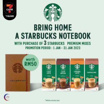 7-Eleven-7CAFe-FREE-Starbucks-Notebook-Promotion-350x350 - Beverages Food , Restaurant & Pub Johor Kedah Kelantan Kuala Lumpur Melaka Negeri Sembilan Pahang Penang Perak Perlis Promotions & Freebies Putrajaya Sabah Sarawak Selangor Supermarket & Hypermarket Terengganu 