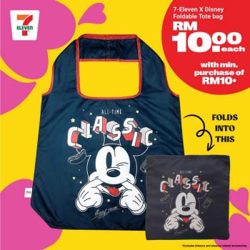 7-Eleven-Exclusive-Mickey-Foldable-Tote-Bags-Price-Promotion-3-350x350 - Johor Kedah Kelantan Kuala Lumpur Melaka Negeri Sembilan Pahang Penang Perak Perlis Promotions & Freebies Putrajaya Sabah Sarawak Selangor Supermarket & Hypermarket Terengganu 