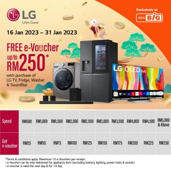 AEON-BiG-LG-Free-Voucher-Promotion-350x350 - Electronics & Computers Home Appliances Johor Kedah Kelantan Kitchen Appliances Kuala Lumpur Melaka Negeri Sembilan Pahang Penang Perak Perlis Promotions & Freebies Putrajaya Sabah Sarawak Selangor Supermarket & Hypermarket Terengganu 